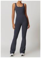 Mono de Yoga ajustado para mujer, Adelgazante y adelgazante, con un traje de Yoga y Fitness integrado ligeramente acampanado - details 11