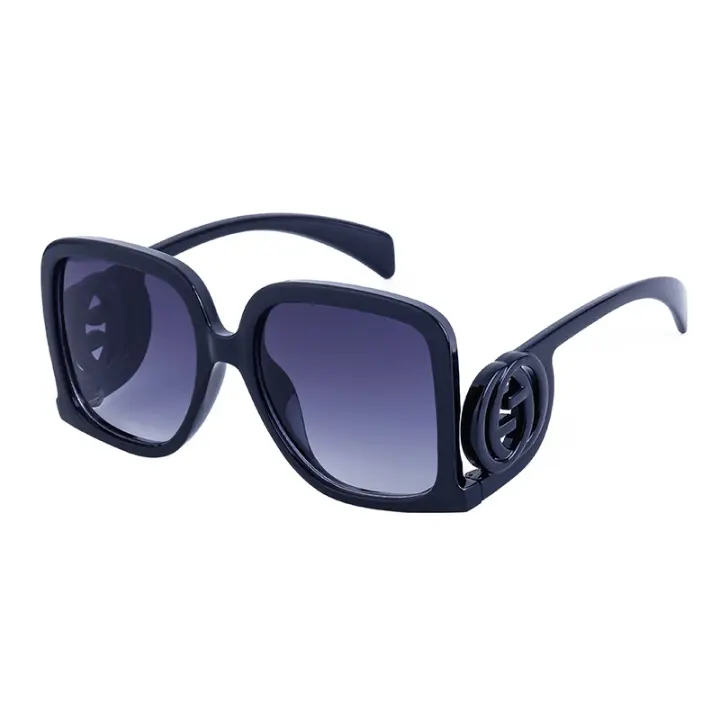 Gafas de Sol Retro Personalizadas para Mujeres Marco Grande Protección UV Ideal para Conducir - 1