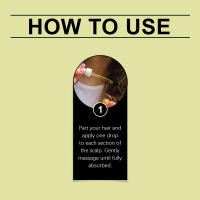El cuidado del cabello con ricino mejora el cabello seco y encrespado, hidrata y nutre el aceite esencial del cuero cabelludo - details 3