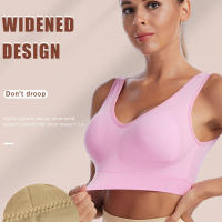 Sports bra women solid color fitness top gym yoga athletic tight workout soft brassiere padded - details 8