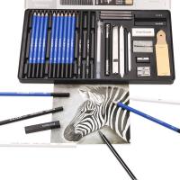 Lápiz y Juego de Dibujo para Arte  Set de Herramientas de Pintura al Agua Lápiz Metálico de 36 Piezas para Artistas - details 6