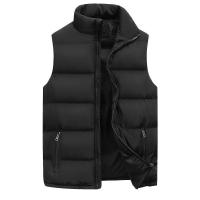 Chaleco sin mangas para hombre, cálido, impermeable, con cremallera, para otoño e invierno, informal, marca - details 3