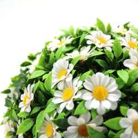 Pasto Artificial de Margarita Planta Falsa de Daisy para Decoración de Hogar, Boda, Jardín, Granja, Primavera, Pascua - details 1