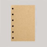 80 hojas A5 A6 A7 recambio de hojas sueltas revestimiento de papel rejilla celosía 6 agujeros recarga interior papel de carpeta en espiral lista de tareas - details 10