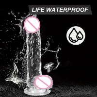 Plug de Anus y Vagina de Gelatina Suave Transparente Juguete Sexual Realista de 4 Tamaños para Mujeres Hombres Salud Sensual - details 9