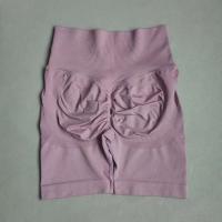 Yoga mujeres sin costuras gimnasio entrenamiento cintura alta Push Up Fiess deportes ciclismo pantalones cortos - details 2