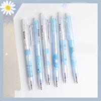 Bolígrafos de Gel borrables de tulipán, bolígrafo neutro para escritura de paisaje, bolígrafos de Gel de estilo coreano Kawaii con borradores, suministros escolares - details 8