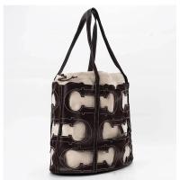 CH-Bolso único y creativo para mujer, bolso con agujeros, diseño de patrón Popular elegante, marca de alta calidad, mochila de lujo de alta gama - details 7