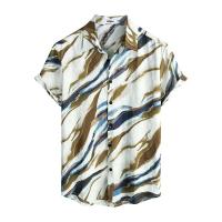 Camisa estampada Trcal Beach 3D, ropa de hombre de gran tamaño, casual, Hawaii, playa, Hawaii Spring Valley, moda de vacaciones - details 5
