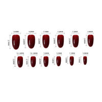 Juego de uñas postizas reutilizables de bailarina larga con estampado de leopardo rosa, 24 Uds. - details 1
