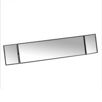 Espejo retrovisor Universal de gran angular para coche, espejo curvado convexo con Clip, gran visión, Interior para coches, camiones SUV - details 6