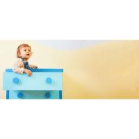Juego de Mesa y Sillas de Madera para Niños Natural Blanco 56x56x50 cm y 28x25x46 cm - details 7