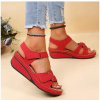 Nuevas sandalias de mujer a la moda con punta abierta, sandalias suaves y sexis para mujer, sandalias ortopédicas con hebilla de cuña para mujer, calzado para mujer - details 7