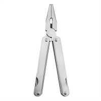 Alicates de combinación multifuncionales, herramientas para exteriores, destornillador, cuchillo plegable de acero inoxidable, caza táctica portátil plegable para exteriores - details 4