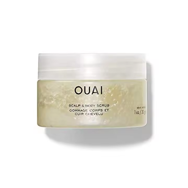 OUAI Exfoliante para el cuero cabelludo y el cuerpo - Tamaño de prueba de 1 onza - 1