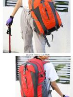 Bolsa de Montañismo al aire libre portátil, bolsa de viaje de gran capacidad, mochila impermeable para hombres y mujeres, mochila de viaje ligera - details 8