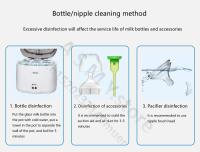 Dr. Brown-botella de pp para evitar la flatulencia, bote para recién nacido, calibre ancho, 150ML, 270ML - details 5