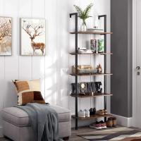Estante de Libros Industrial Homfa Unidad de Almacenamiento de Pared para Habitación 60x35x185cm - details 4