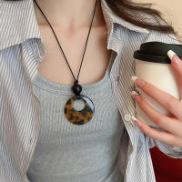 Collar Retro para mujer, nuevo nicho coreano, cadena de suéter, moda, otoño e invierno, versátil, collar de sentido premium - details 20