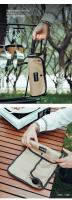Bolsa para picnic al aire libre, cuchara, cuchillo, palillos, tenedor, bolsa para cubiertos, bolsa portátil para mesa plegable - details 5