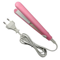 Mini Hierro de Algodón Rosa Herramienta de Rizado Eléctrico con Placa Corrugada Certificado CE - details 8