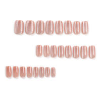 Arte de Uñas Brillante de Glitter Cubierta Completa, Uñas Cuadradas Suaves para Mujeres y Niñas - details 4
