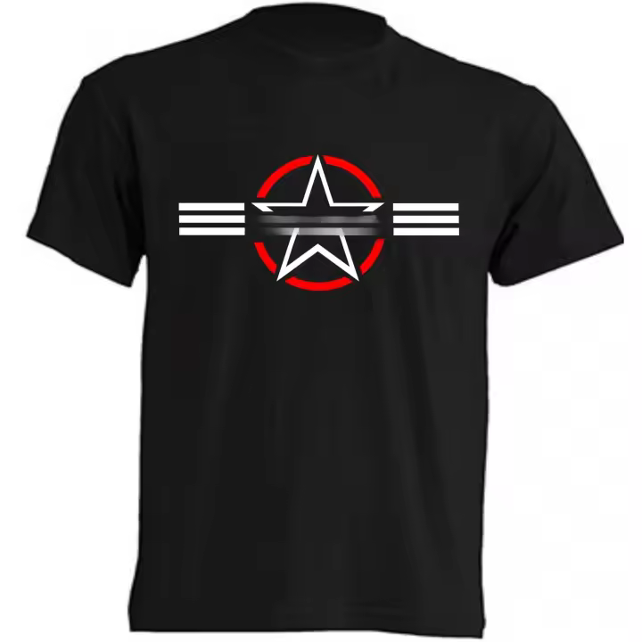Camiseta: 100% Algodón: Manga corta - Tejido tubular, sin costuras laterales.- Puntada lisa - 1