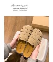 Sandalias de Verano Nuevas 2025 Zapatillas de Mujer Baotou con Suela Gruesa - details 12