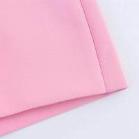 PB&ZA2025casual pantalones cortos de cintura alta de color sólido con línea A pequeña para todos los días, falda pantalón de verano para mujer - details 8