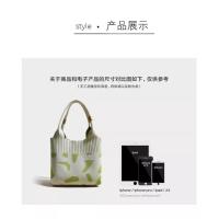 Ari fly nicho de punto bolso diseñador original bolso de hombro bolso de mano portátil nuevo bolso de cubo de las mujeres volando bolso tejido grueso - details 3