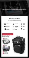 Mochila Unisex Impermeable para Ordenador Portátil de 15,6 Pulgadas, con USB,Para los estudios, viajes o trabajo - details 1