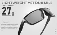 Gafas de sol fotocromáticas de moda 2025 para hombre y mujer, gafas de lujo deportivas de carreras, UV400, MTB, ciclismo, gafas de sol para ciclismo - details 2