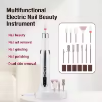 Pulidora eléctrica profesional para uñas, máquina pulidora de Gel, eliminación de piel muerta, lijadora de manicura - details 1