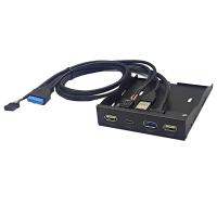 Panel de disquete USB 3,2 GEN1 TYPE-C, HUB de 3,5 pulgadas, 19 pines a Puerto C, enchufe Reversible, 5Gbps - details 2