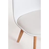 Sillas Synk Básicas Blancas Paquete de 2 Muebles y Organización Sillas de Comedor - details 6