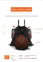 Cuerda de mochila, mochila deportiva, puede almacenar baloncesto, fútbol, adecuado para deportes al aire libre, fitness, Senderismo - details 15