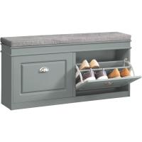 Baul almacenaje para Dormitorio L104 x P24 x H52cm Blanco FSR64-W ES - details 9