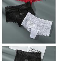 Bragas Sexys De Encaje Para Mujer, Ropa Interior, Tanga de Espalda En T, Pantalones De Cintura Baja, Lencería Íntima, Perspectiva, 4XL - details 2