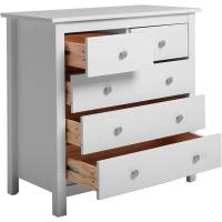 Comoda de Noche de 5 cajones en Blanco - details 4
