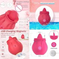 Juguete sexual con ventosa, boca de coño, falo oscilante, estimulador de pezones, vibrador para hombres, pene de tubo, Corea, largo. - details 0