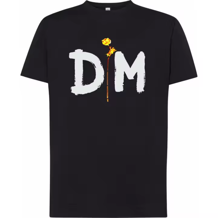Camiseta Depeche Mode |   Algodón |   Manga Corta y Manga Larga - Tejido tubular, sin costuras laterales. - Punto liso - 1