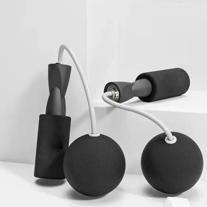 Cuerda de saltar inalámbrica con pelotas pesadas Deportes, entrenamiento físico, culturismo Equipo de gimnasio en casa para saltar rápido - 1