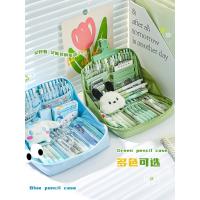Estuche de lápices de gran capacidad panda de 12 capas modelo de niña estudiantes de primaria escuela secundaria niños y niñas estuche de lápices de papelería de alto valor - details 9