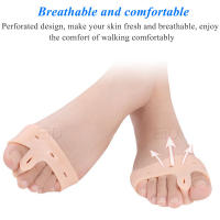 EiD 2-insertos de Gel de silicona para piezas, almohadilla correctora de Hallux Valgus, separador de dedos de los pies, almohadillas de silicona para el antepié, insertos ortopédicos para dedos grandes - details 16