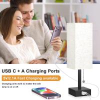 Lámpara de mesa 3000/4000/5000K con puertos USB C+A - details 3