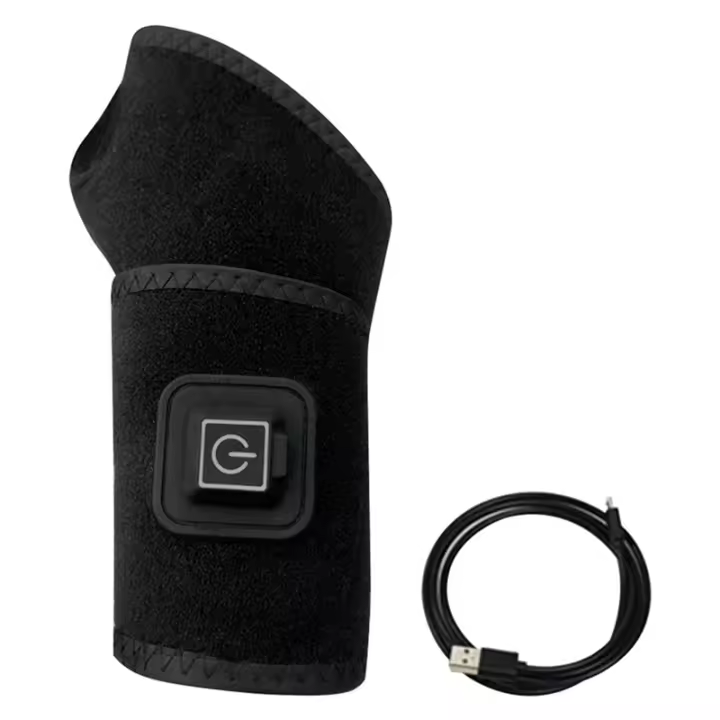 Muñequera calientada, ventilador eléctrico de muñeca, envoltura calientada, almohadillas calefactoras para el síndrome del Túnel Carpiano, artritis, tendinitis - 1