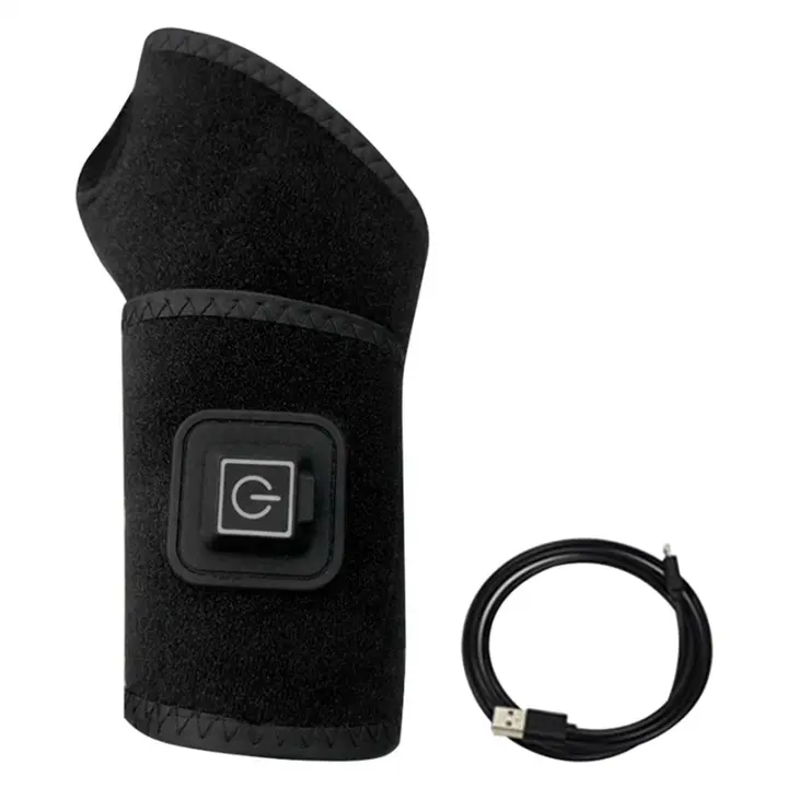 Muñequera calientada, ventilador eléctrico de muñeca, envoltura calientada, almohadillas calefactoras para el síndrome del Túnel Carpiano, artritis, tendinitis - 1