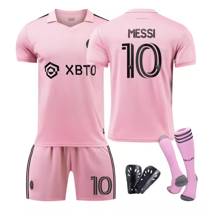 Uniforme deportivo de fútbol para niños y adultos, conjunto de entrenamiento para niños, camiseta del Barcelona 2324, compra en grupo para hombres y mujeres - 1