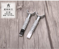 Cuchillo de tallado Manual de cuero extensible, cabezal de corte giratorio, escultura de acero de cerámica, impresión DIY, herramientas de cuero de vaca - details 3