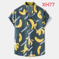 Camisa hawaiana de manga corta para hombre, camisa con estampado completo de flores para playa, novedad de 2024 - details 19